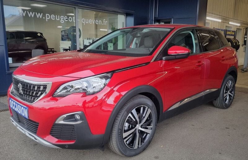 Rouge Utilisé 2020 Peugeot 3008 Allure SUV | 29 490 € - Image 1/4