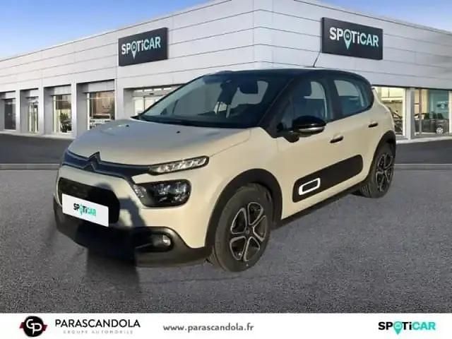 Sable (n) noir onyx Utilisé 2022 Citroën C3 PureTech Berline | 11 990 € - Image 1/4