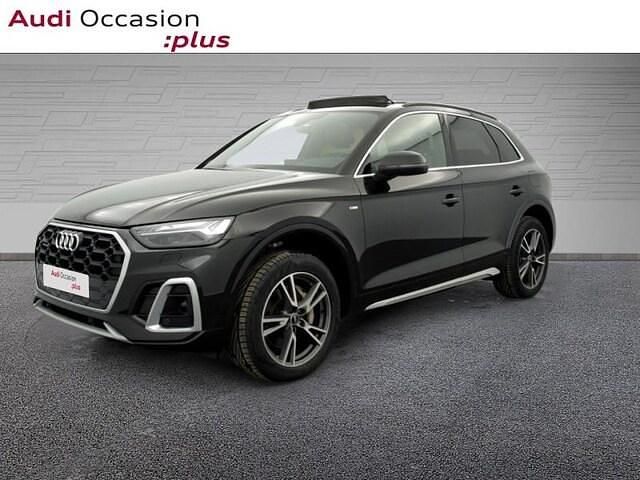 Noir mythic métallisé Utilisé 2021 Audi Q5 S-Line SUV | 41 900 € (Bon prix) - Image 1/4