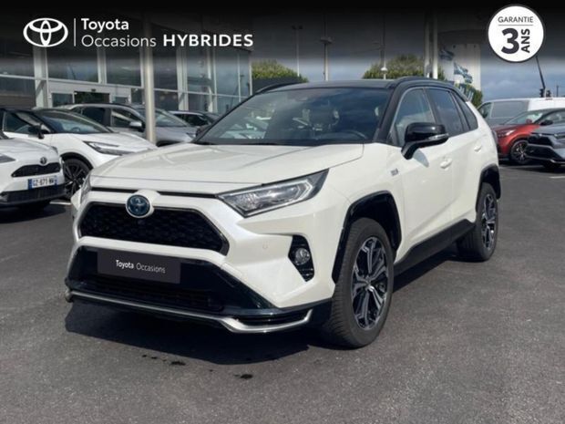 Noir Utilisé 2021 Toyota RAV4 Hybrid SUV | 37 990 € (Prix juste) - Image 1/4