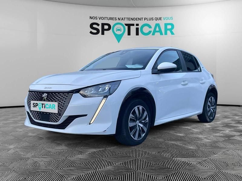 Blanc Occasion 2020 Peugeot e-208 Citadine | 14 990 € (Prix juste) - Image 1/4