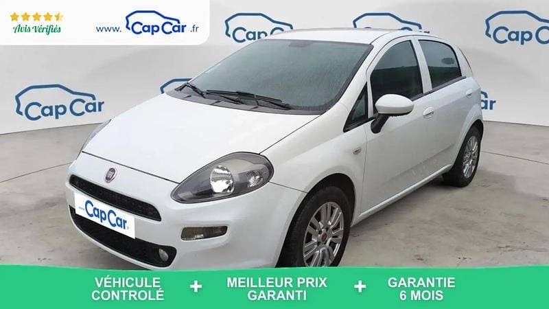 Blanc Occasion 2015 Fiat Punto Citadine | 4 990 € (Super prix) - Image 1/4