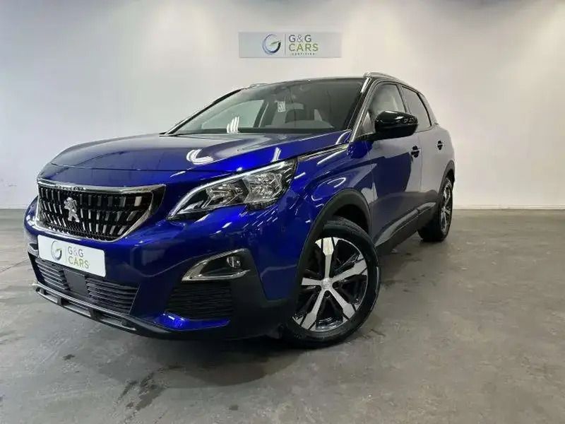 Bleu Utilisé 2018 Peugeot 3008 Active SUV | 16 100 € (Bon prix) - Image 1/4