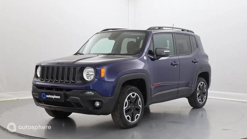 Bleu Utilisé 2017 Jeep Renegade Trailhawk SUV | 17 799 € (Prix juste) - Image 1/4