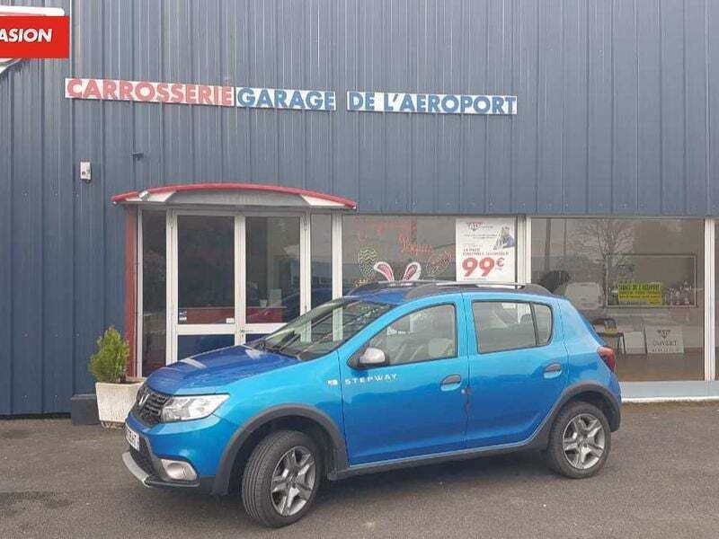 Bleu Occasion 2019 Dacia Sandero Stepway Citadine | 10 990 € (Bon prix) - Image 1/4