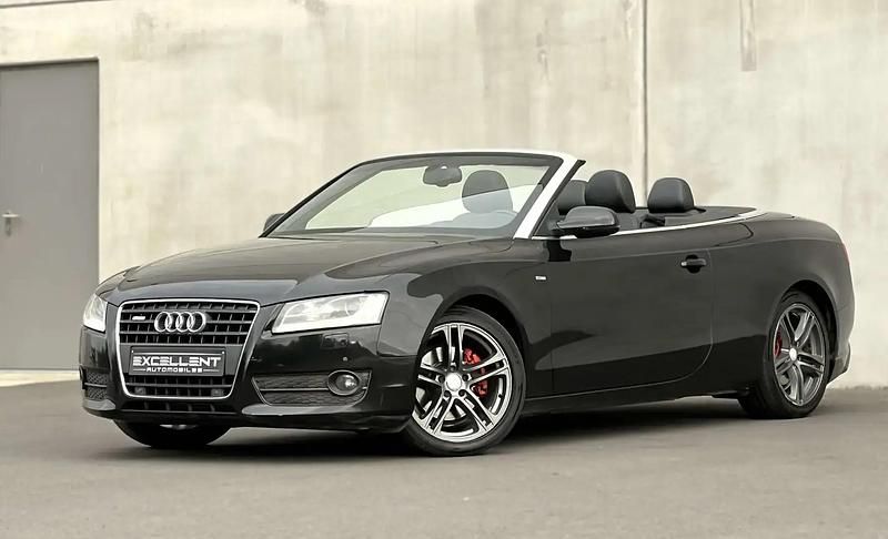 Noir Occasion 2011 Audi A5 Cabriolet S-Line Cabriolet | 7 000 € - Image 1/4
