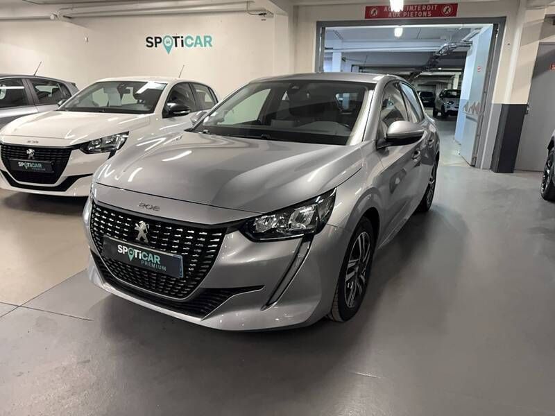 Gris Utilisé 2020 Peugeot 208 S Citadine | 13 890 € (Prix cher) - Image 1/3