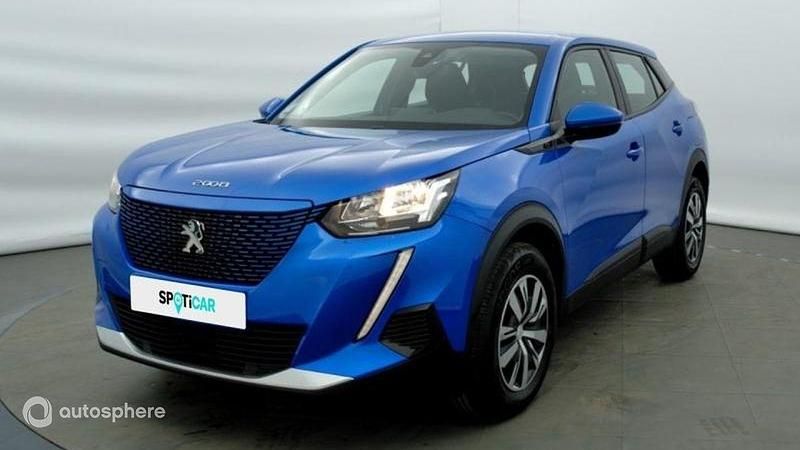 Bleu Occasion 2021 Peugeot e-2008 Active SUV | 13 980 € (Prix juste) - Image 1/4
