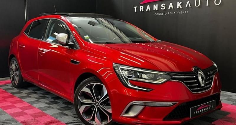 Rouge Utilisé 2018 Renault Mégane IV Berline | 10 990 € (Prix juste) - Image 1/4