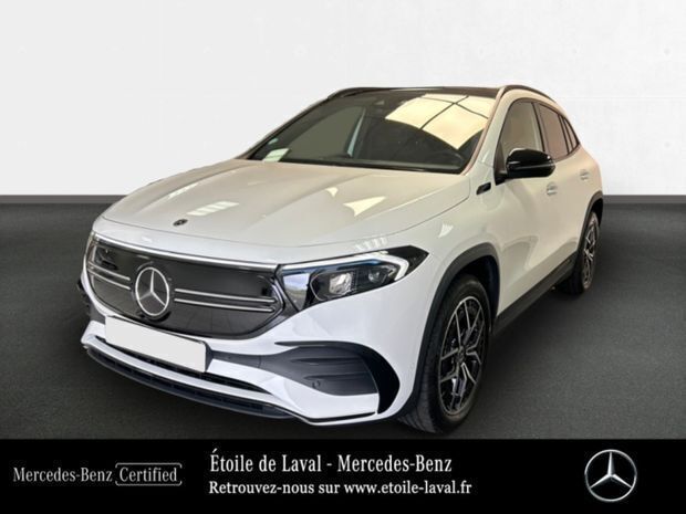 Blanc Utilisé 2021 Mercedes EQA250 AMG line SUV | 29 890 € (Prix juste) - Image 1/4