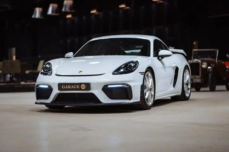 Blanc Utilisé 2020 Porsche 718 Cayman GT4 Coupé | 129 990 € (Prix juste) - Image 1/4
