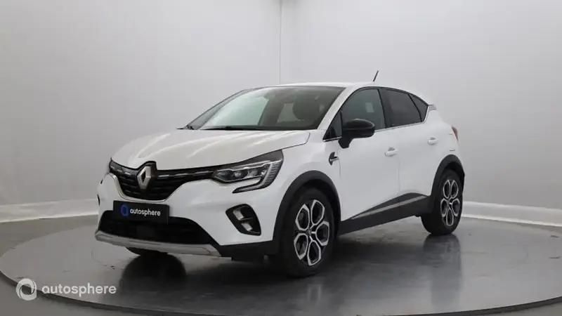 Blanc Utilisé 2020 Renault Captur Intens SUV | 18 499 € (Prix juste) - Image 1/4