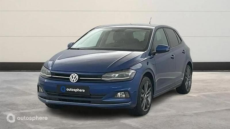 Bleu Utilisé 2018 VW Polo Exclusive Berline | 14 999 € (Prix juste) - Image 1/4