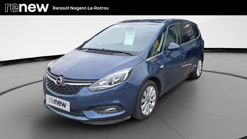 Bleu Utilisé 2017 Opel Zafira Innovation Monospace | 13 900 € (Prix juste) - Image 1/4