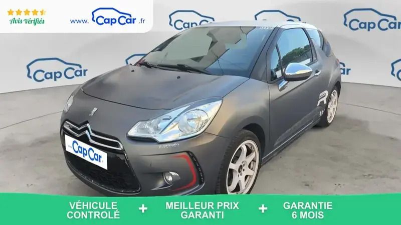 Gris Utilisé 2012 Citroën DS3 Citadine | 5 990 € (Bon prix) - Image 1/4