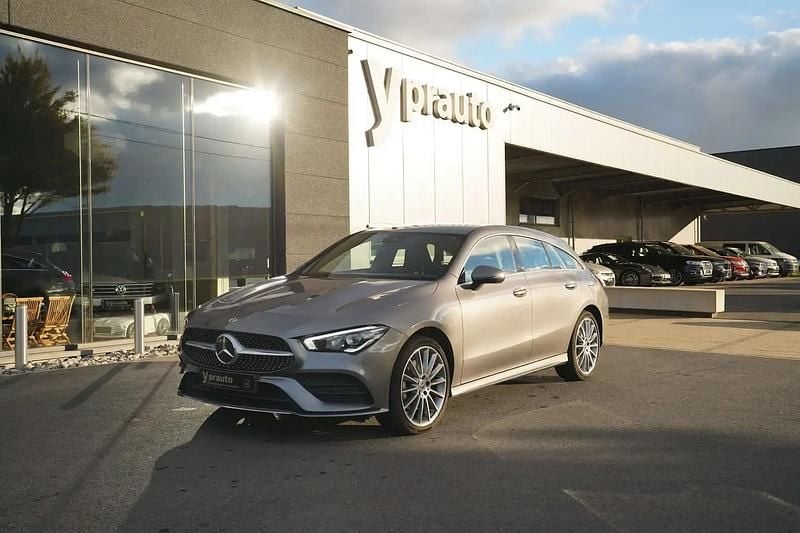 Gris Occasion 2022 Mercedes CLA250e Shooting Brake AMG line Break | 27 500 € (Super prix) - Image 1/4