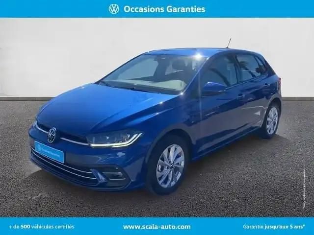 Reef blue metallic Utilisé 2024 VW Polo Style Berline | 22 990 € (Prix assez cher) - Image 1/4