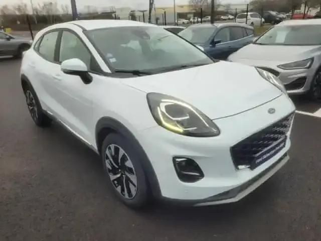 Occasion Ford Puma Titanium 125 ch (91 kW) 2023 Blanc glacier Coupé