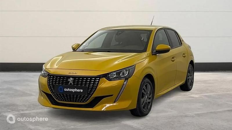 Jaune Utilisé 2021 Peugeot 208 Style Citadine | 11 999 € (Prix juste) - Image 1/4