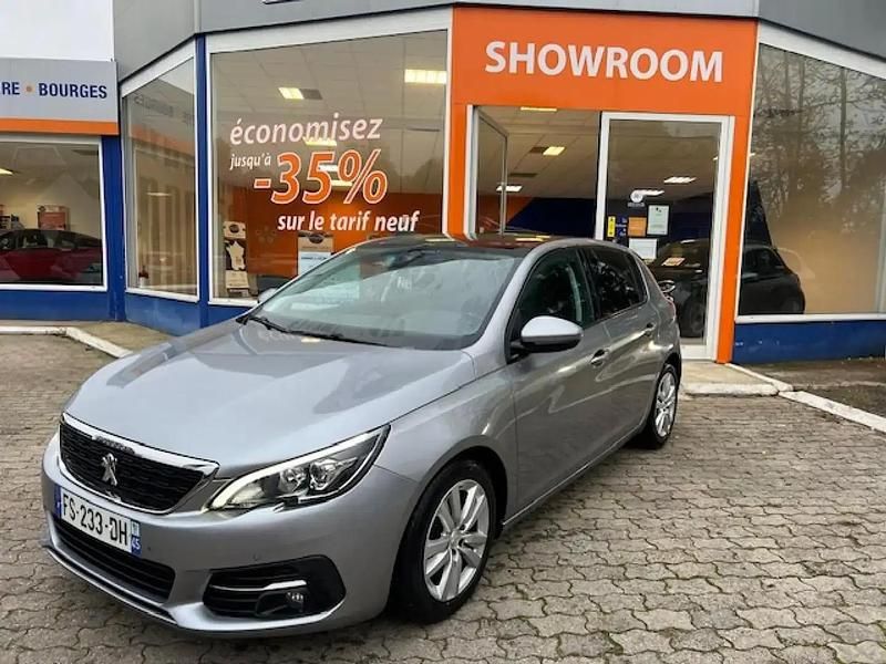 Gris Occasion 2018 Peugeot 308 Allure Berline | 14 980 € (Prix cher) - Image 1/4