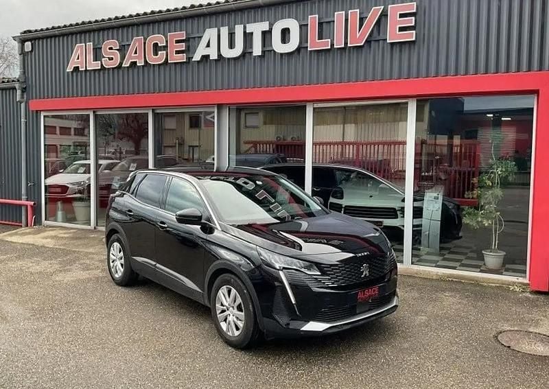 Noir Occasion 2022 Peugeot 3008 Active Monospace | 17 990 € (Bon prix) - Image 1/4