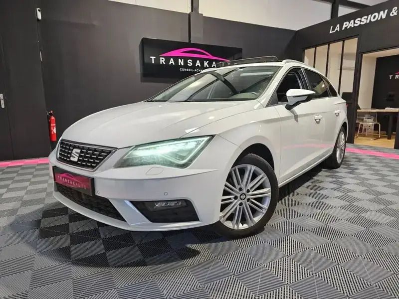 Blanc Utilisé 2017 Seat Leon XCELLENCE Break | 11 990 € (Bon prix) - Image 1/4