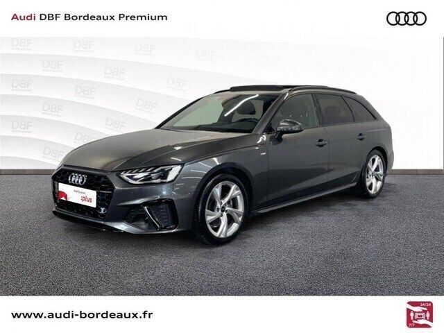 Gris daytona nacré Utilisé 2024 Audi A4 S-Line Break | 39 990 € (Prix assez cher) - Image 1/4