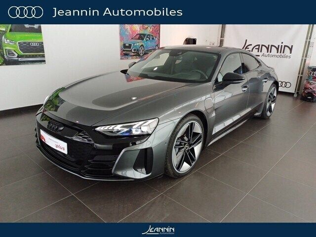 Gris Utilisé 2021 Audi e-tron GT quattro Comfort Berline | 62 990 € (Prix assez cher) - Image 1/2