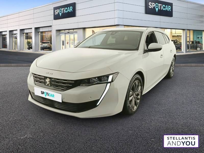 Blanc Utilisé 2020 Peugeot 508 Allure Break | 15 990 € (Prix juste) - Image 1/3