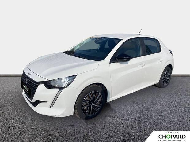 Blanc Utilisé 2021 Peugeot 208 Business-Line Citadine | 11 190 € (Prix juste) - Image 1/4