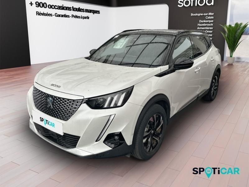 Blanc Utilisé 2021 Peugeot e-2008 GT SUV | 18 790 € (Bon prix) - Image 1/3