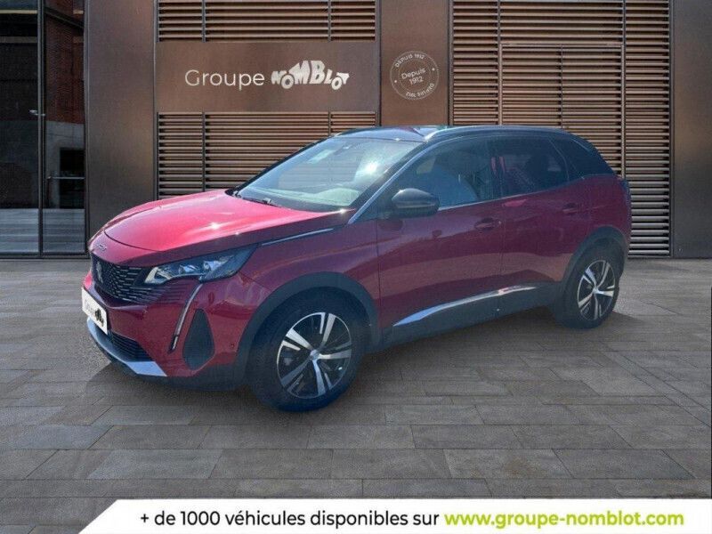 Rouge Utilisé 2021 Peugeot 3008 S Berline | 18 980 € (Prix juste) - Image 1/4