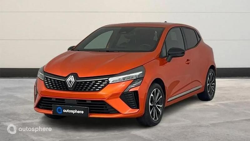 Orange Utilisé 2024 Renault Clio V Techno Berline | 22 299 € (Prix assez cher) - Image 1/4