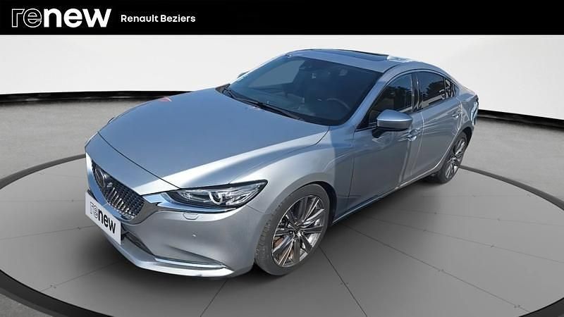 Gris Utilisé 2020 Mazda 6 Takumi-Line Berline | 19 990 € (Prix juste) - Image 1/4