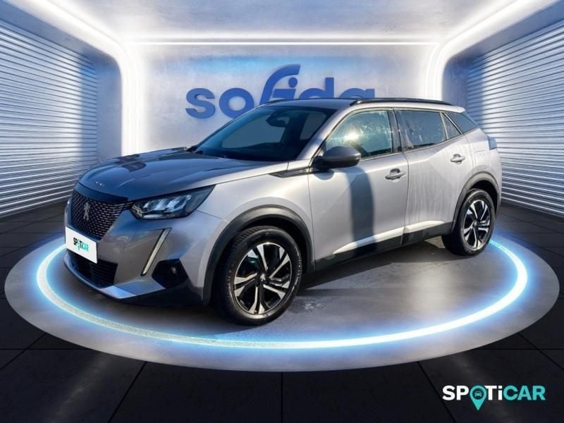 Gris Utilisé 2021 Peugeot 2008 Allure SUV | 14 602 € (Prix juste) - Image 1/3