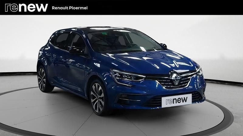 Bleue Occasion 2024 Renault Mégane IV Techno Berline | 24 590 € (Prix assez cher) - Image 1/4