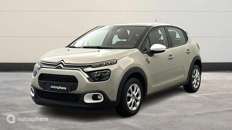 Jaune Occasion 2022 Citroën C3 PureTech Berline | 9 999 € (Bon prix) - Image 1/4