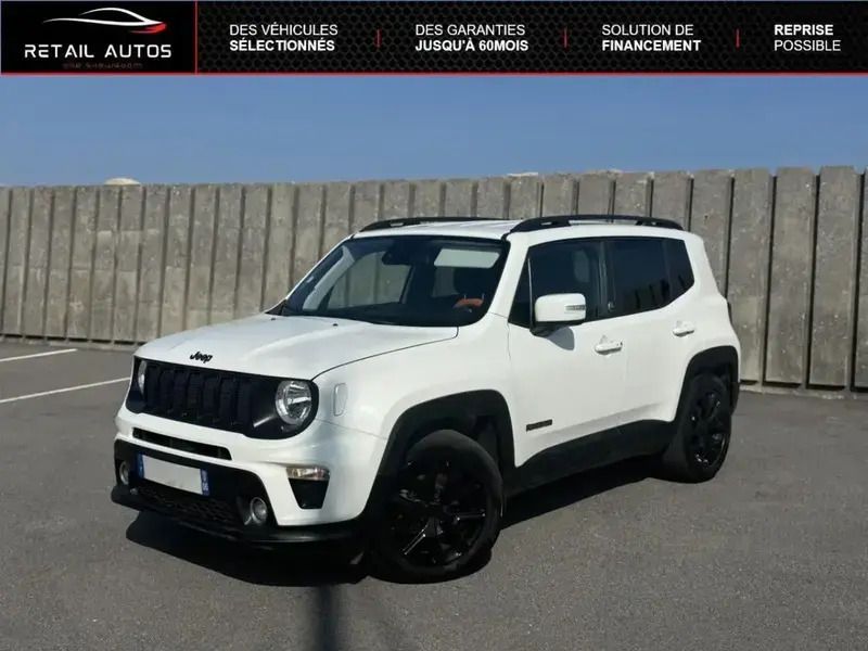 Blanc Utilisé 2020 Jeep Renegade Limited SUV | 14 990 € (Prix juste) - Image 1/4