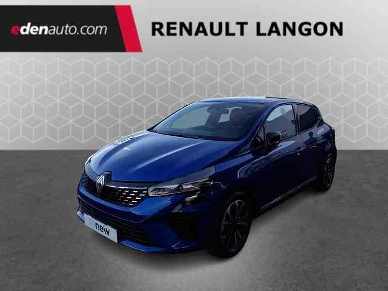 Bleu Utilisé 2025 Renault Clio V Techno Citadine | 23 989 € (Prix cher) - Image 1/4