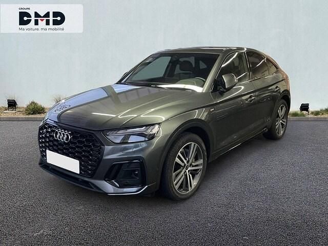 Gris daytona nacré Occasion 2022 Audi Q5 Sportback S-Line SUV | 46 450 € (Bon prix) - Image 1/4