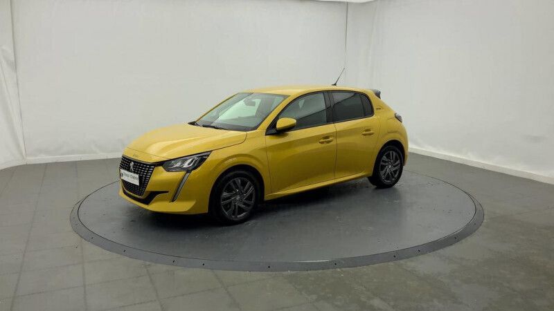 Jaune Utilisé 2021 Peugeot 208 Style Citadine | 14 290 € (Prix juste) - Image 1/4