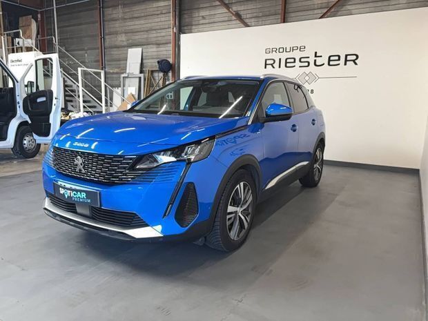 Bleu Utilisé 2021 Peugeot 3008 Allure | 20 970 € (Prix juste) - Image 1/4
