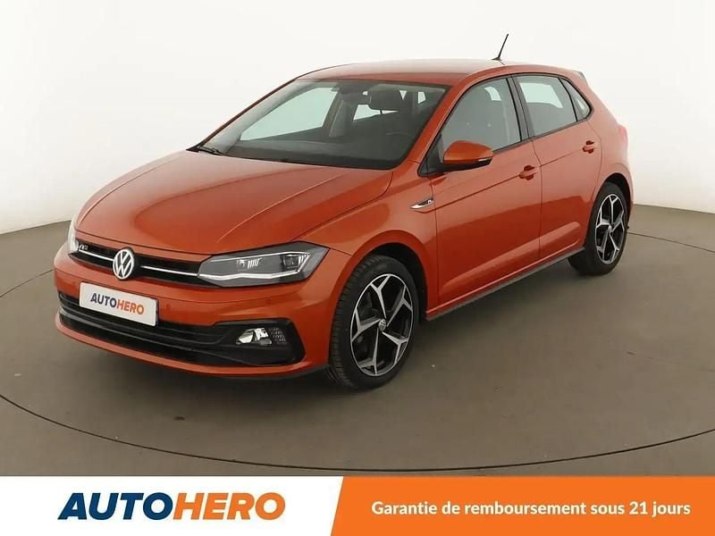 Orange Utilisé 2019 VW Polo R-line Citadine | 18 790 € (Prix juste) - Image 1/2