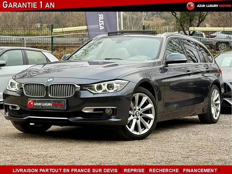 Gris Occasion 2014 BMW 330 Luxury Line Break | 18 990 € - Image 1/4