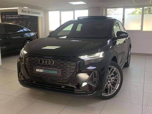Noir mythe métallisé Utilisé 2024 Audi Q4 Sportback e-tron Design SUV | 59 990 € - Image 1/4