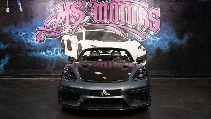 Occasion Porsche 718 Spyder 500 ch (367 kW) 2024 Gris Cabriolet