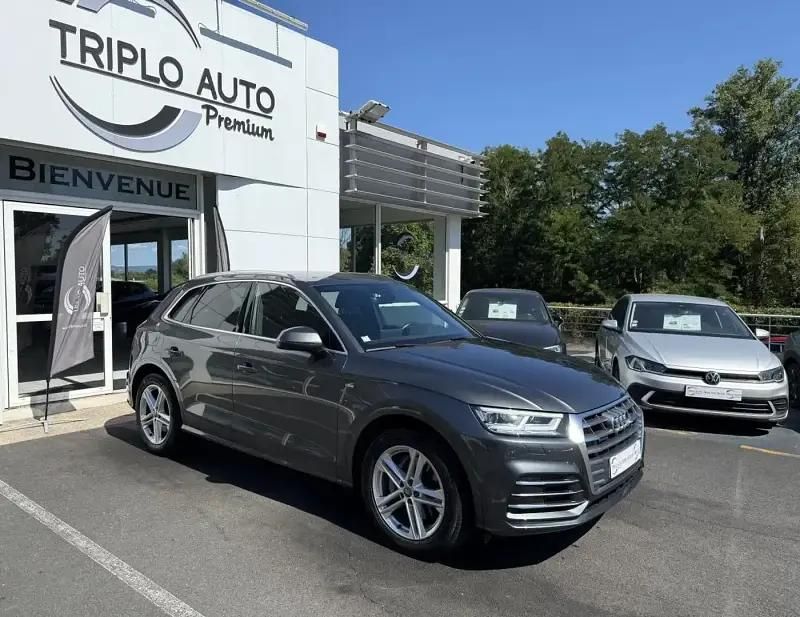 Gris Utilisé 2020 Audi Q5 SUV | 30 990 € (Prix juste) - Image 1/4