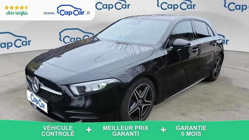 Noir Occasion 2018 Mercedes 200 AMG line Berline | 19 990 € - Image 1/4