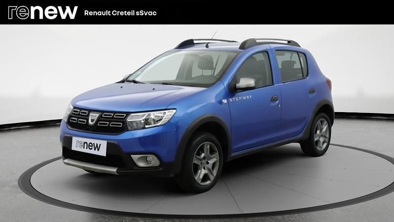 Bleu Utilisé 2019 Dacia Sandero Stepway Citadine | 10 299 € (Bon prix) - Image 1/4