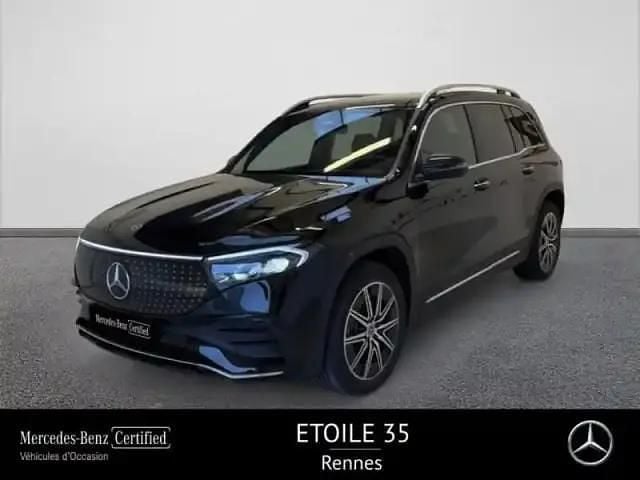 Noir Occasion 2024 Mercedes EQB250+ AMG line SUV | 59 890 € - Image 1/4